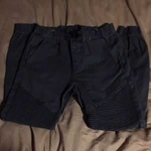 Bullhead black joggers.